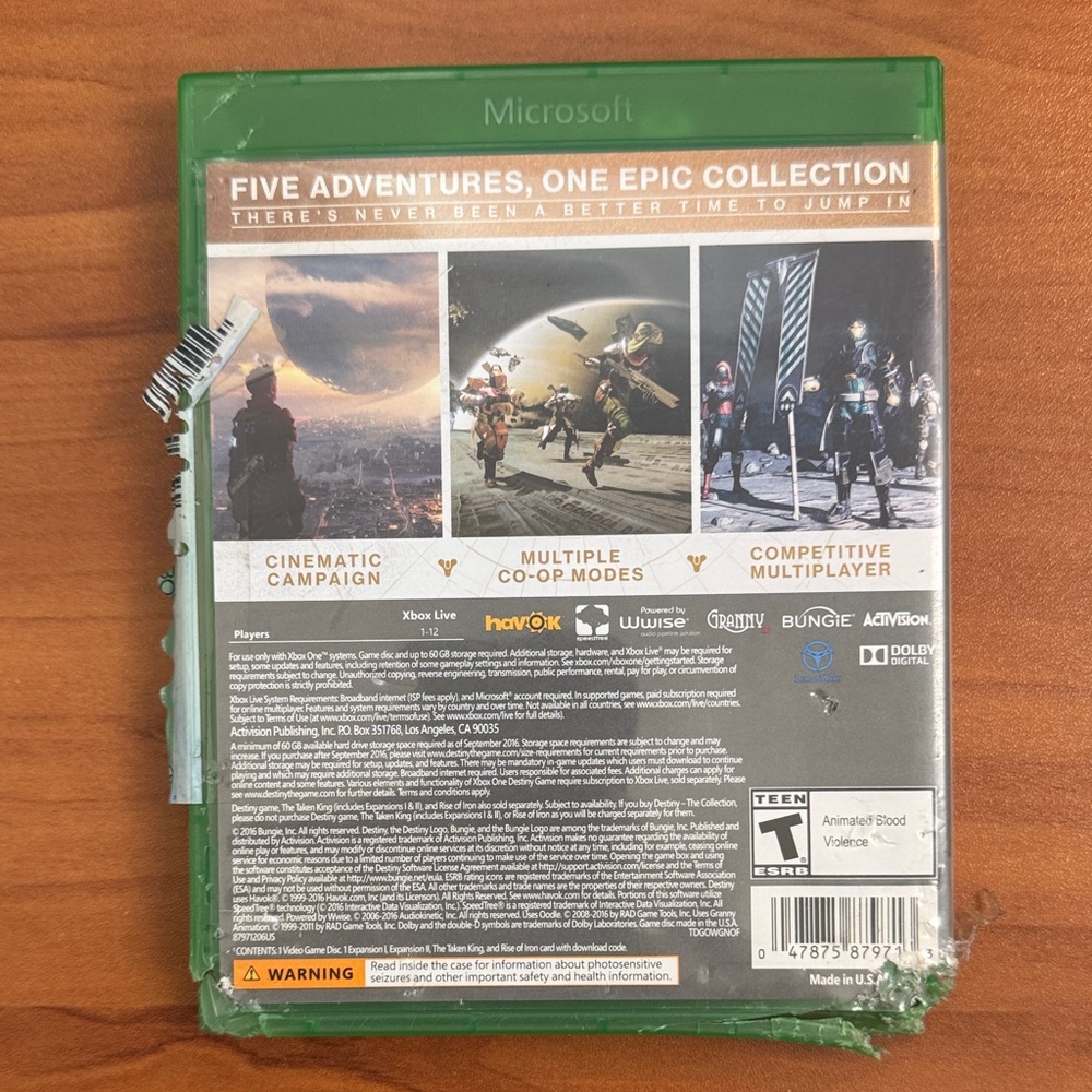 Destiny The Collection for Xbox One - Picture 2 of 4
